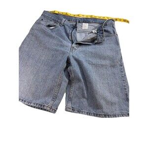 Vintage Levis 550 Relaxed Fit Blue Denim Jean Shorts Mens Sz 34x00 Made In USA